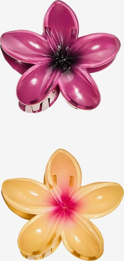 Bershka Šperky do vlasů - tmavě fialová / oranžová / fuchsiová / vínově červená, Produkt