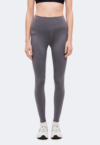 new balance Skinny Sportovní kalhoty – šedá: přední strana