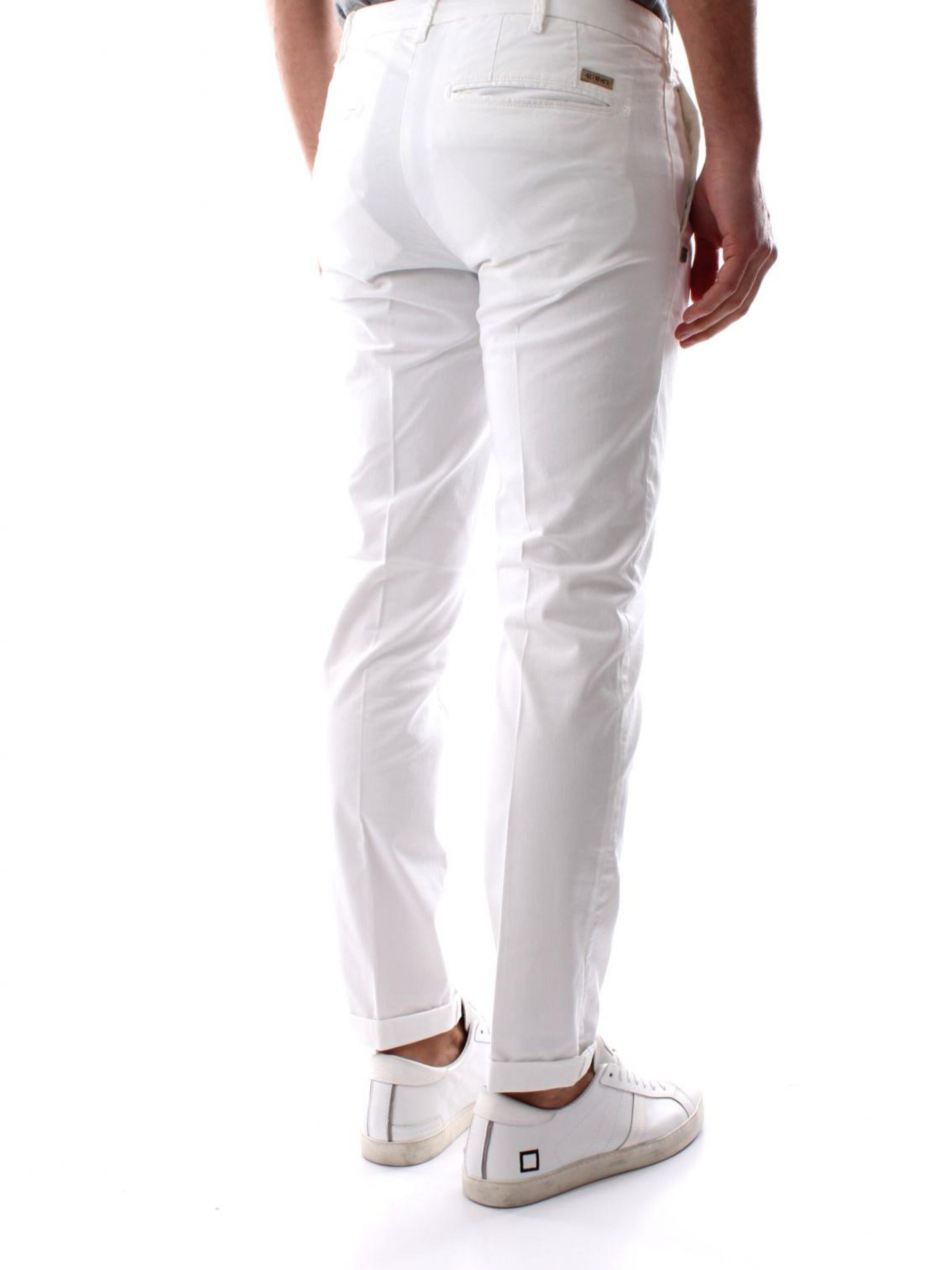 Regular Pantalon 40weft en blanc