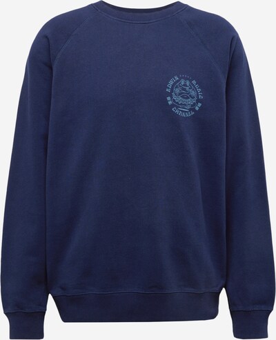 EDWIN Sweater majica 'Music Channel' u nebesko plava / tamno plava, Pregled proizvoda