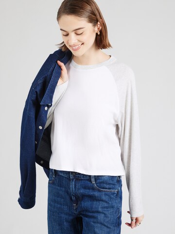 HOLLISTER T-shirt i vit: framsida