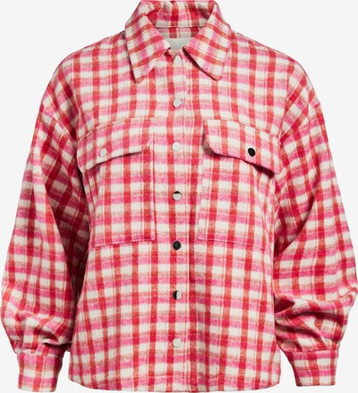 OBJECT Bluse 'Roma' in pink / rot / weiß, Produktansicht