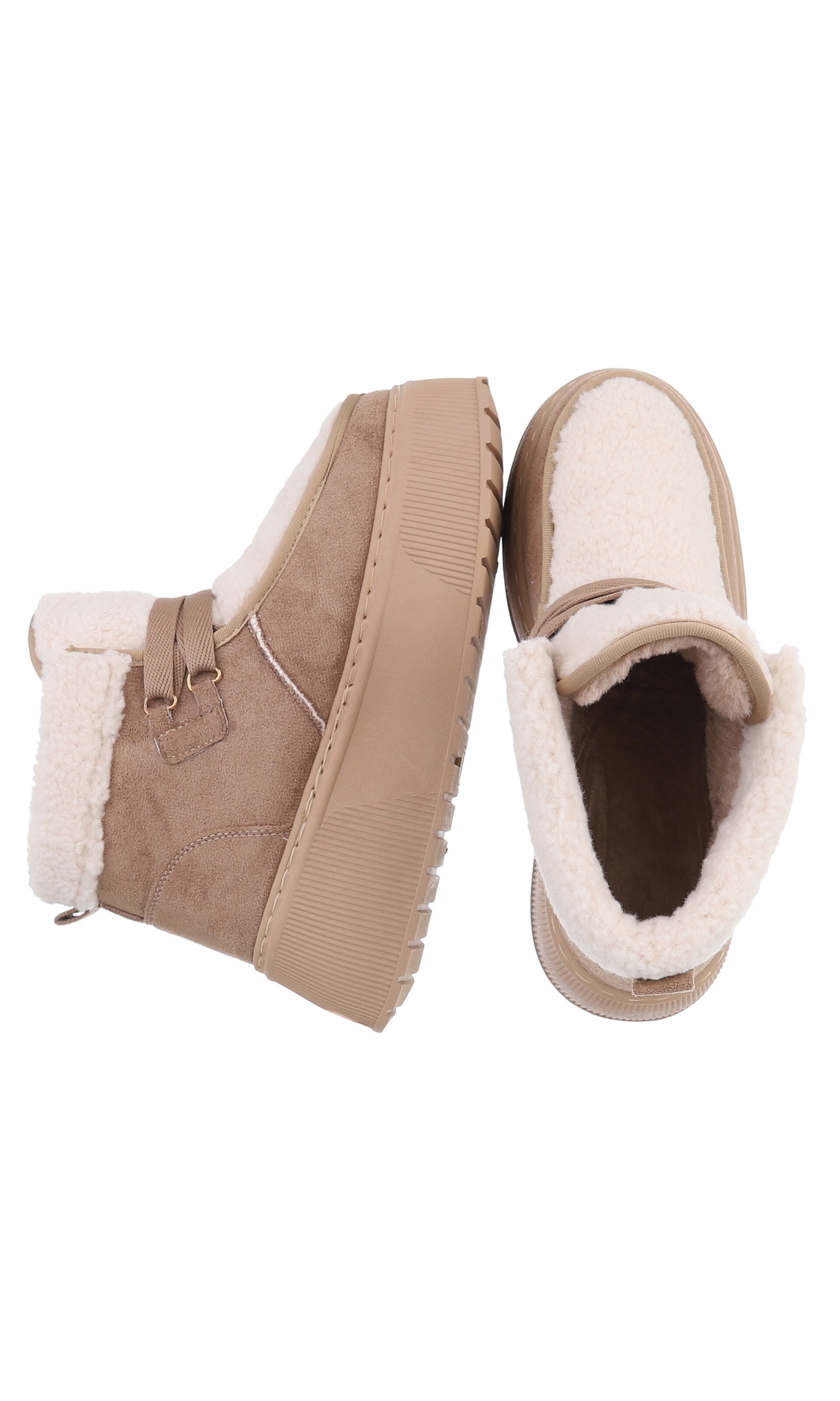 Ital-Design Stiefelette in Braun