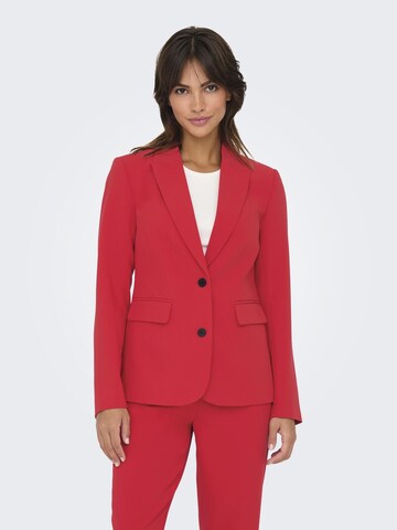 Blazer 'RAVEN ' ONLY en rouge : devant