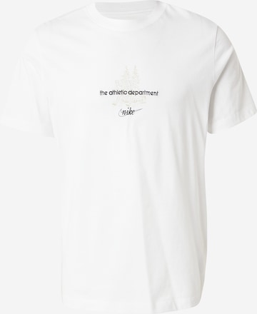 Nike Sportswear Koszulka 'SSNL CLUB' w kolorze biały: przód