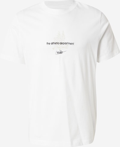 Marškinėliai 'SSNL CLUB' iš Nike Sportswear, spalva – juoda / balta, Prekių apžvalga