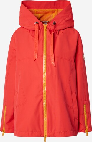 No. 1 Como Between-Season Jacket 'Spello' in Red: front