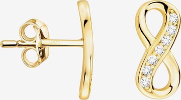 Sofia Milani Ohrringe 'Infinity' in Gold: Vorderseite