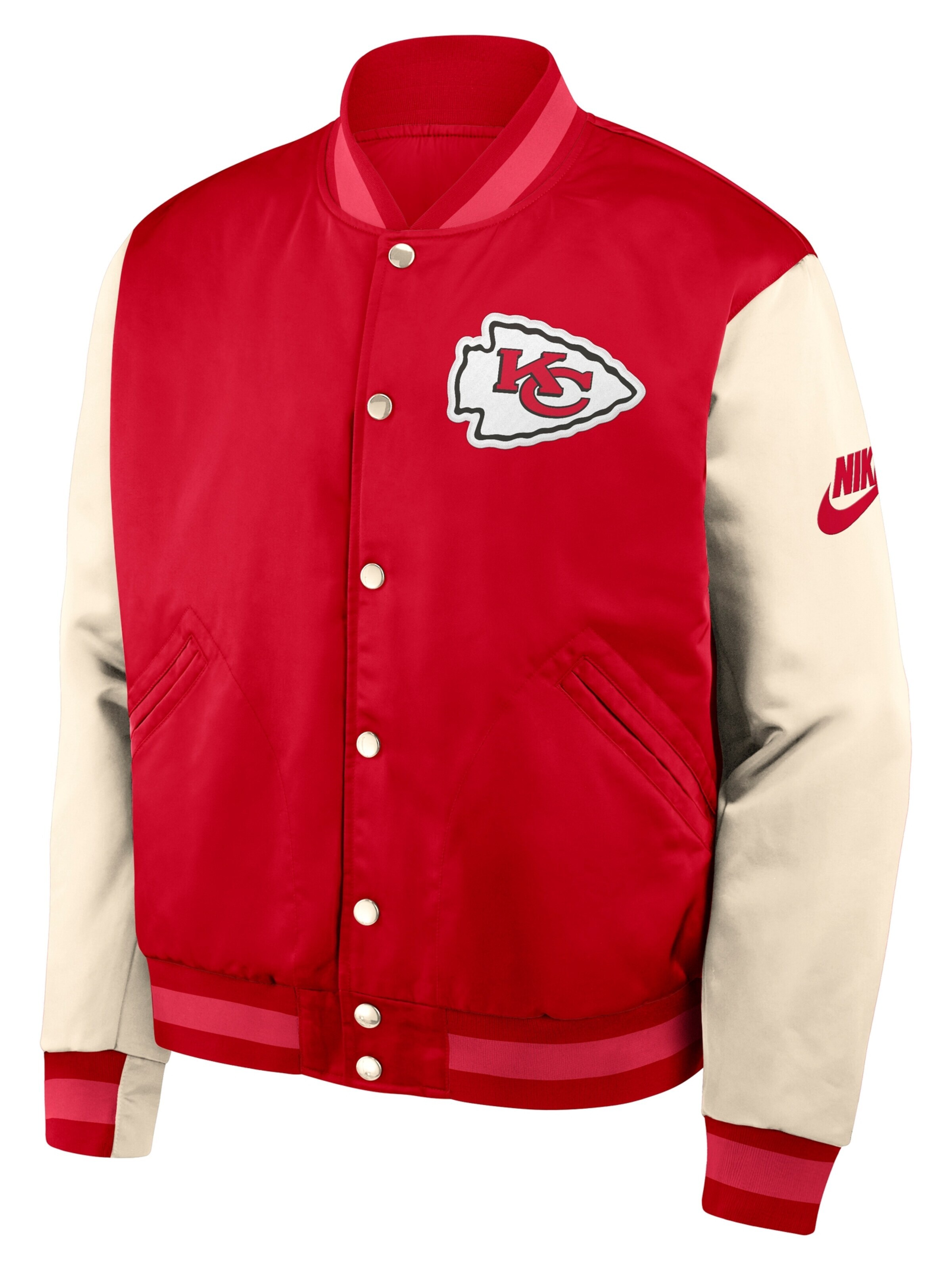 NIKE Athletic Jacket 'Kansas City Chiefs Nike Legacy  NFL' in Red: front