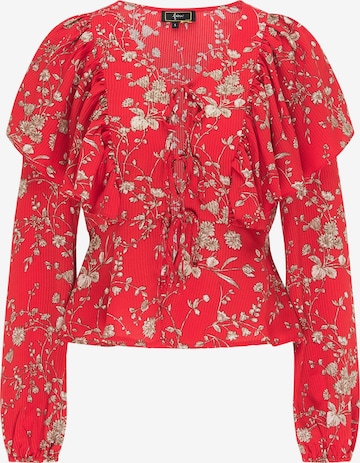 faina Blouse in Rood: voorkant