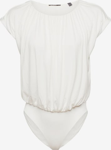 ESPRIT Shirt Bodysuit in White: front