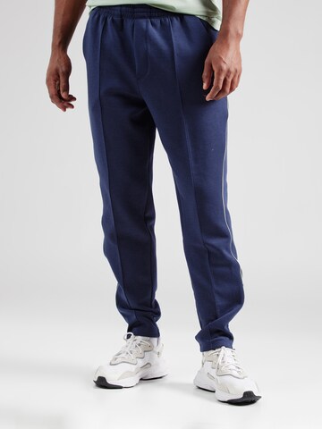 Regular Pantalon de sport HOKA en bleu : devant