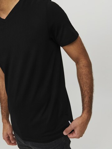 JACK & JONES Shirt 'JJEOrganic' in Black