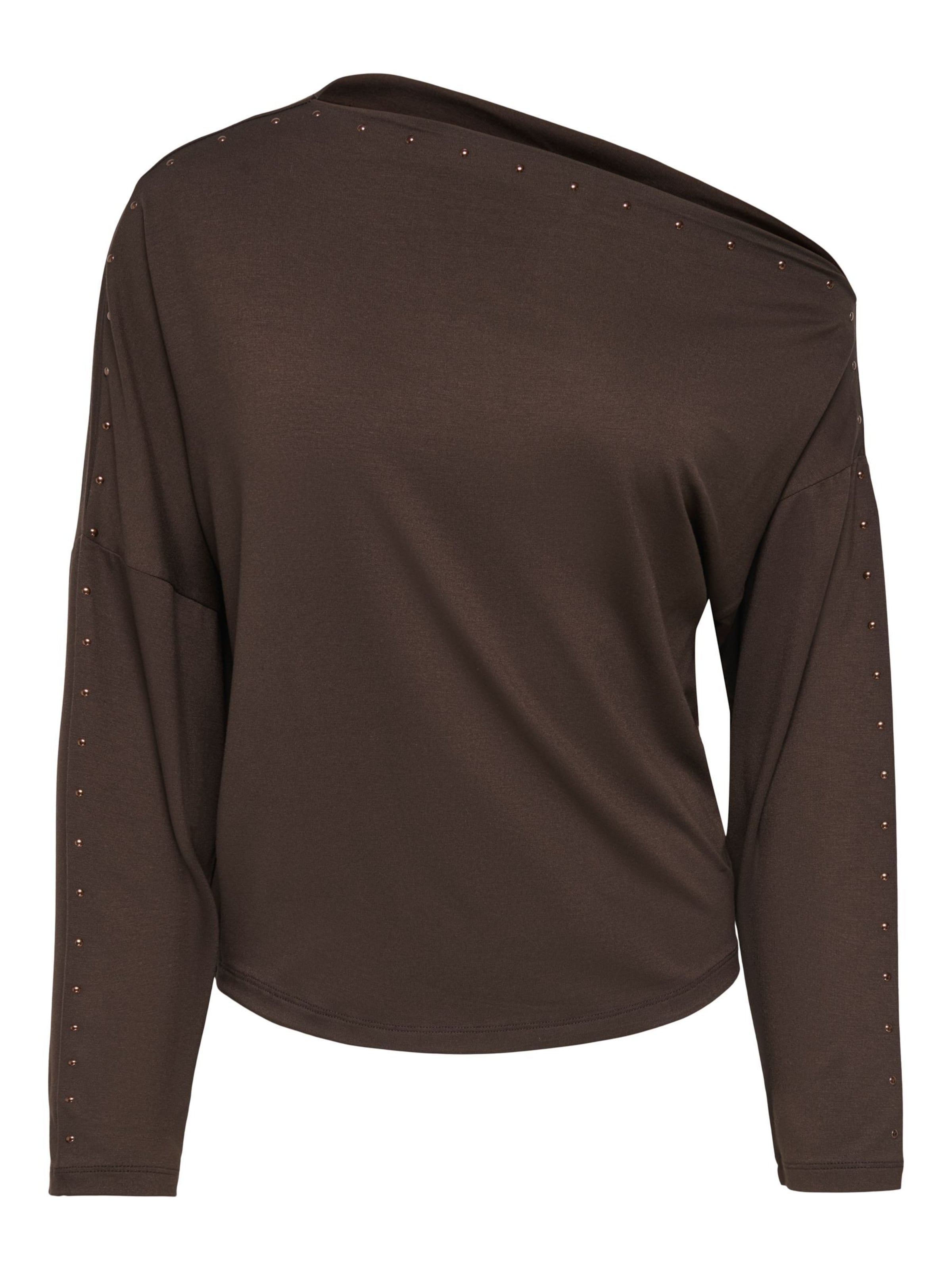 ONLY T-shirt 'ONLRox' en XS en chocolat, Vue avec produit