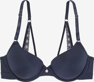 Reggiseno di s.Oliver in blu: frontale