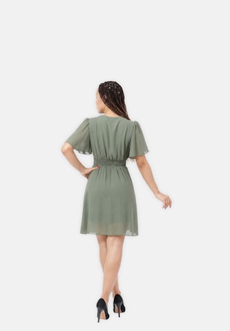 Elara Cocktailjurk in Groen