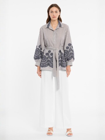 Ana Alcazar Blouse 'Doremie' in Grijs