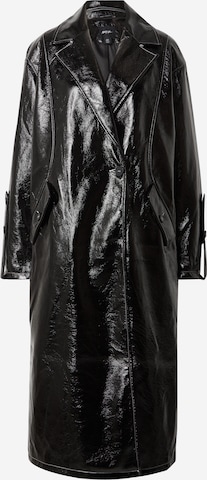 Manteau mi-saison Nasty Gal en noir : devant