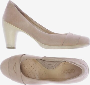 ECCO Pumps 38 in Beige: predná strana