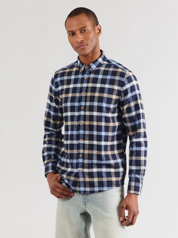 Kronstadt Regular fit Ing 'Johan' - kék: elől