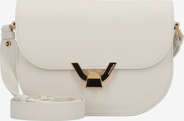 Borsa a tracolla 'Dew' di Coccinelle in bianco: frontale