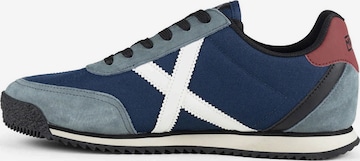 Baskets basses 'RIBER' MUNICH en bleu : devant