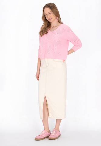MYMO - Pullover em rosa