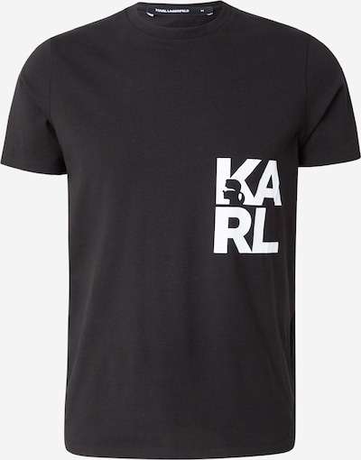S dydžio Marškinėliai iš Karl Lagerfeld, spalva – juoda / balta, Prekių apžvalga