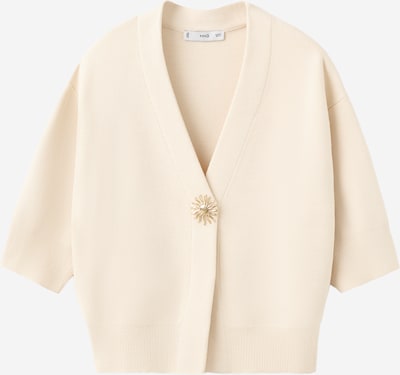 MANGO Neuletakki 'HELIA' koossa XXS värissä beige, Tuotenäkymä