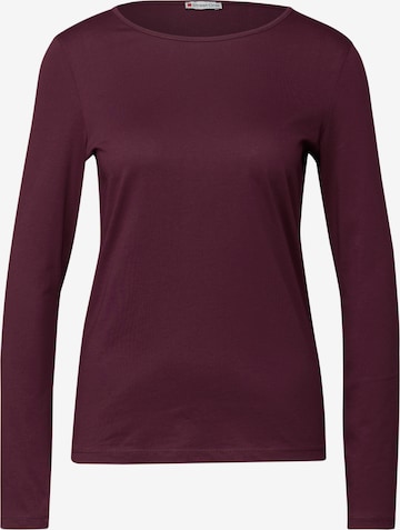 STREET ONE Shirt in Rot: Vorderseite