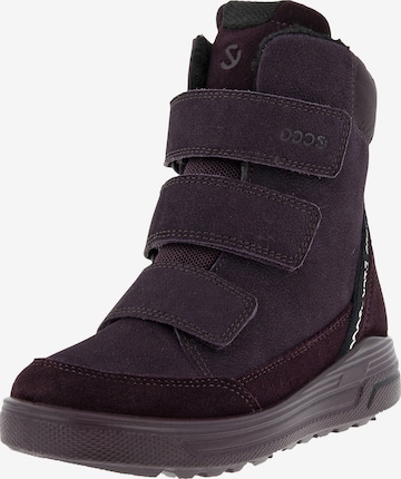 ECCO Boots in Purple: front