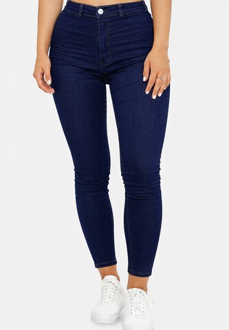 Elara Jeans in Blauw: voorkant