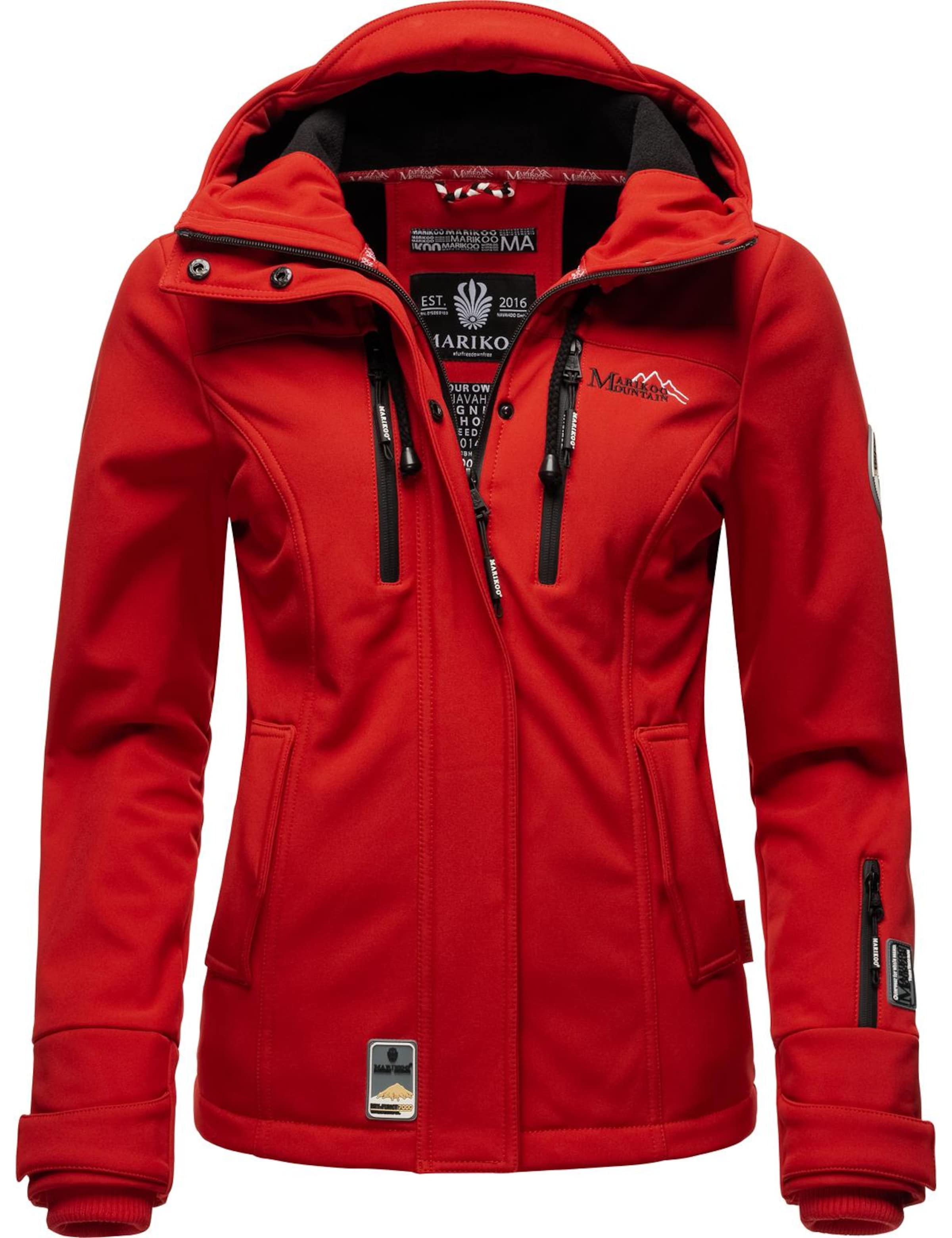 MARIKOO Funkcionális dzseki 'Kleine Zicke' - piros: elől