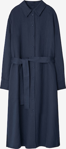 Adolfo Dominguez Shirt dress in Blue: front