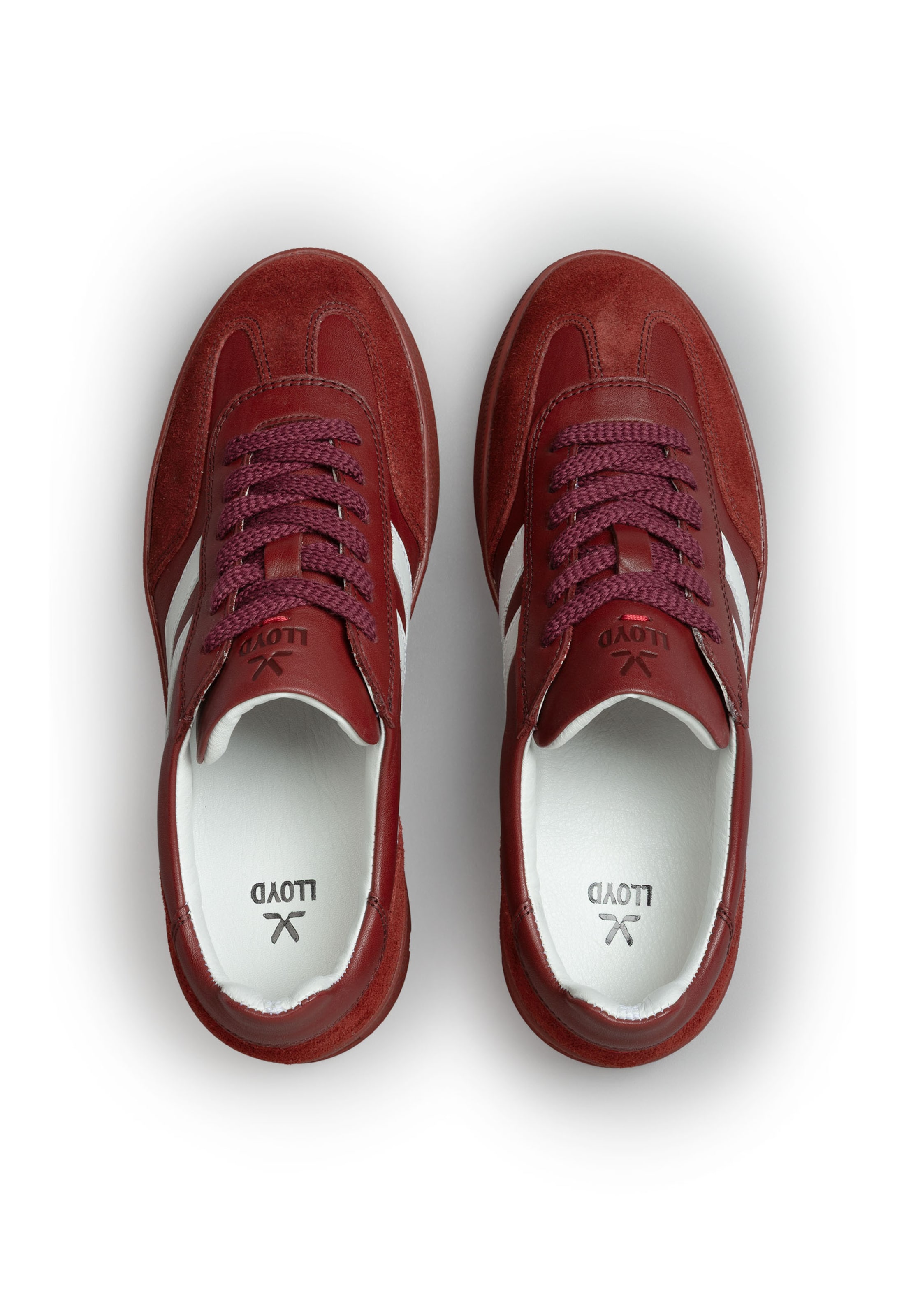 LLOYD Platform trainers 'BRAVA' in Red