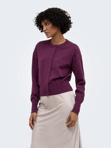 ONLY - Casaco de malha 'ONLMIO' em roxo: frente