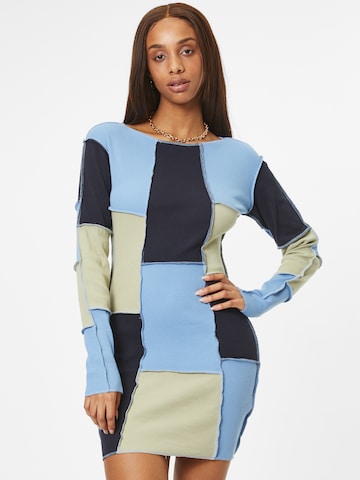 Nasty Gal Jurk in Blauw: voorkant