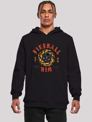 F4NT4STIC Sweatshirt in Black: front
