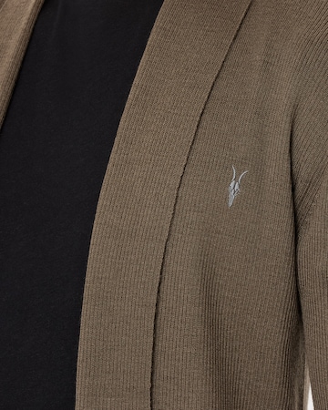 AllSaints Strickjacke in Grün