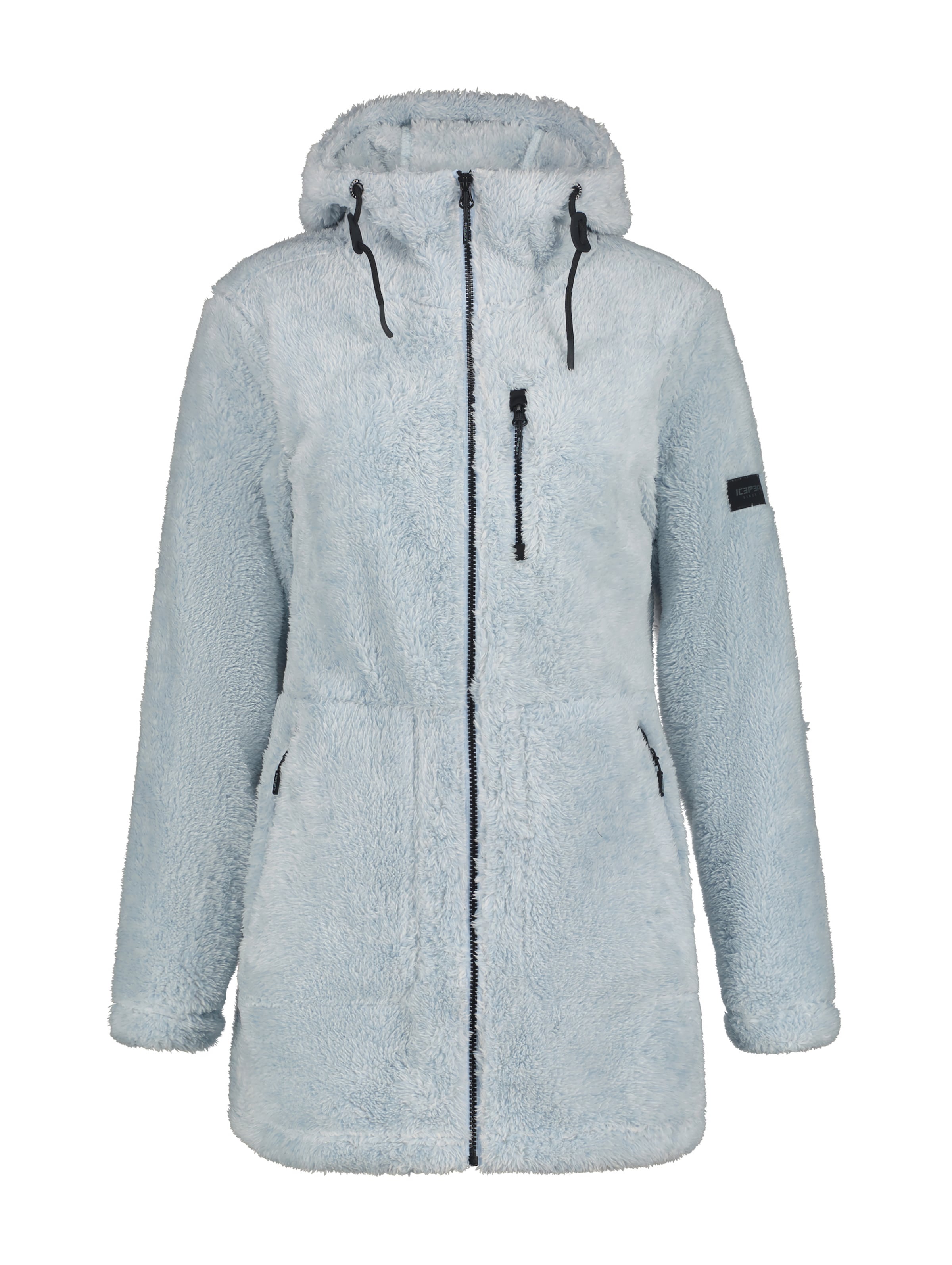 ICEPEAK Funktionsfleecejacke in Blau: Vorderseite