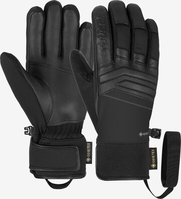 REUSCH Athletic Gloves 'Jupiter' in Black: front