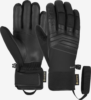 REUSCH Fingerhandschuhe 'Jupiter' in Schwarz: predná strana