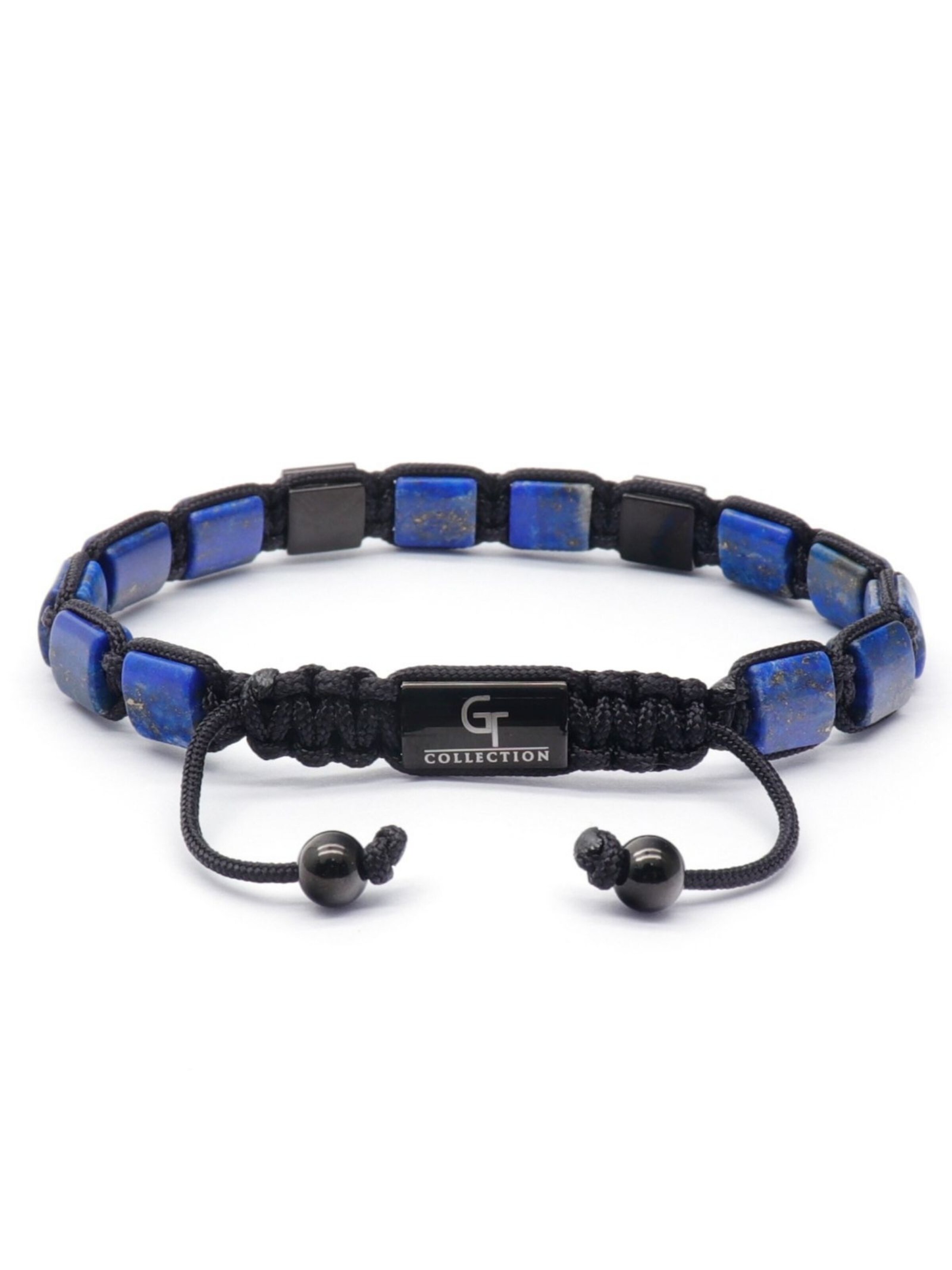 GT Collection Bracelet 'Flat-Bead' in Blue