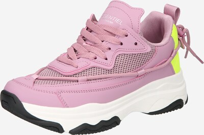Essentiel Antwerp Niske tenisice 'Barri' u neonsko žuta / sivkasto ljubičasta (mauve), Pregled proizvoda