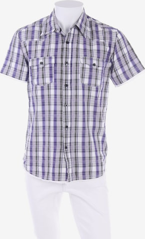 CLOCKHOUSE Button Up Shirt in M in Mixed colors: front