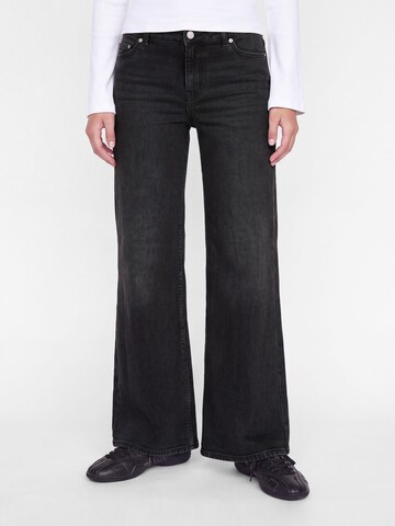 JJXX Flared Jeans 'JXRome' in Black: front