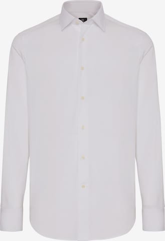 Boggi Milano Overhemd in Wit: voorkant
