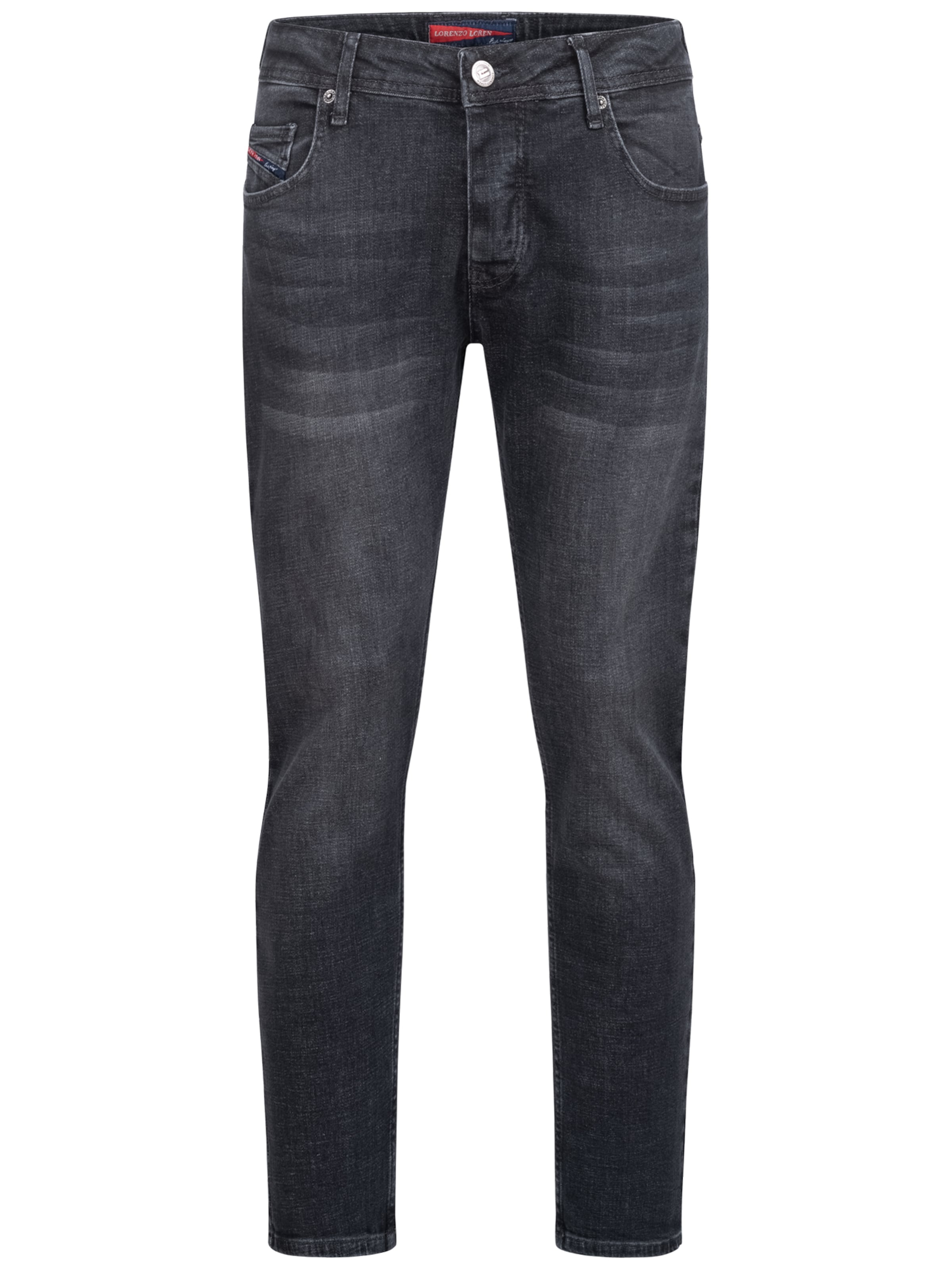 Lorenzo Loren Regular Jeans in Grijs: voorkant