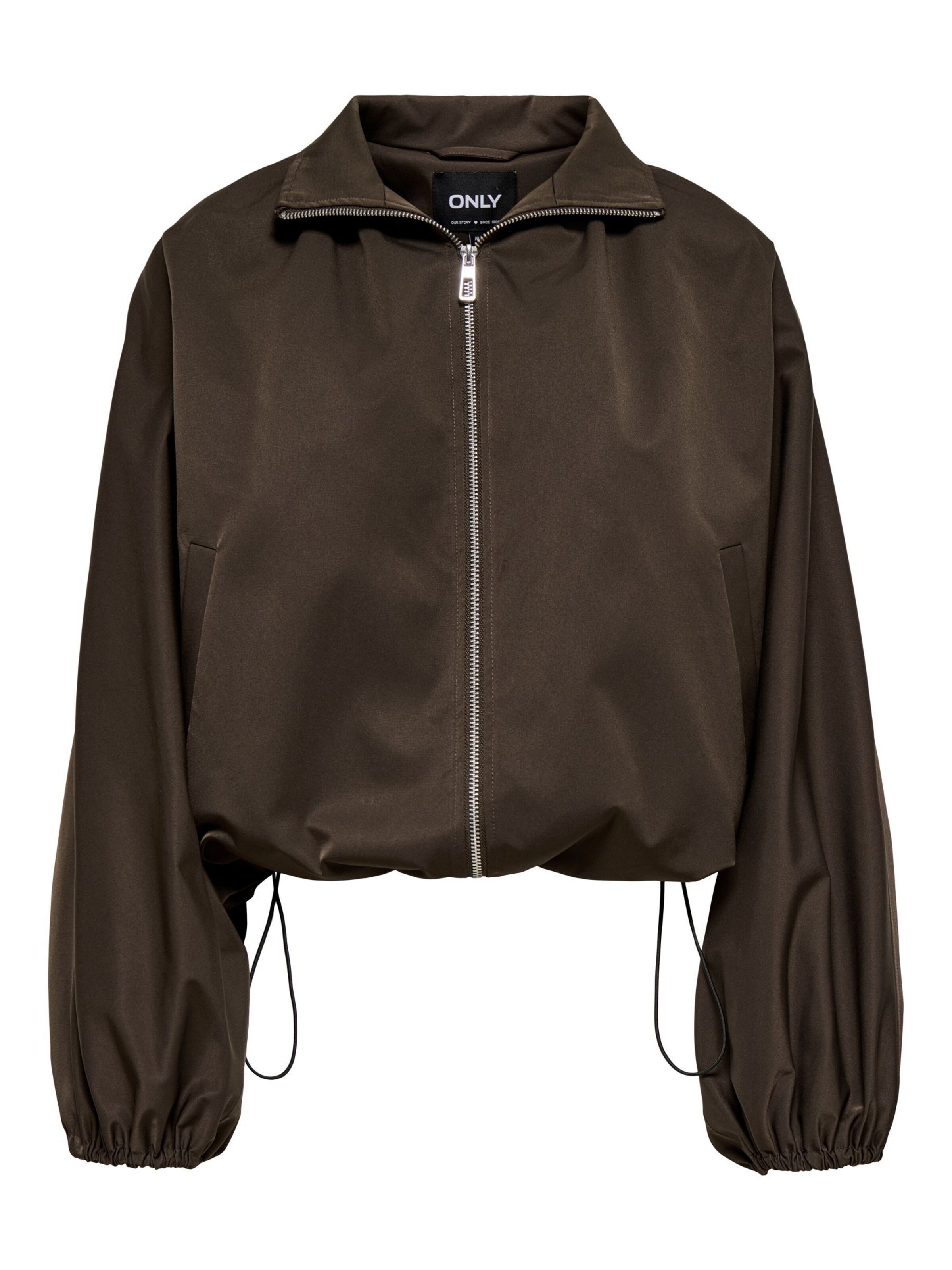 ONLY Veste mi-saison 'ONLBinalo' en M en chocolat, Vue avec produit
