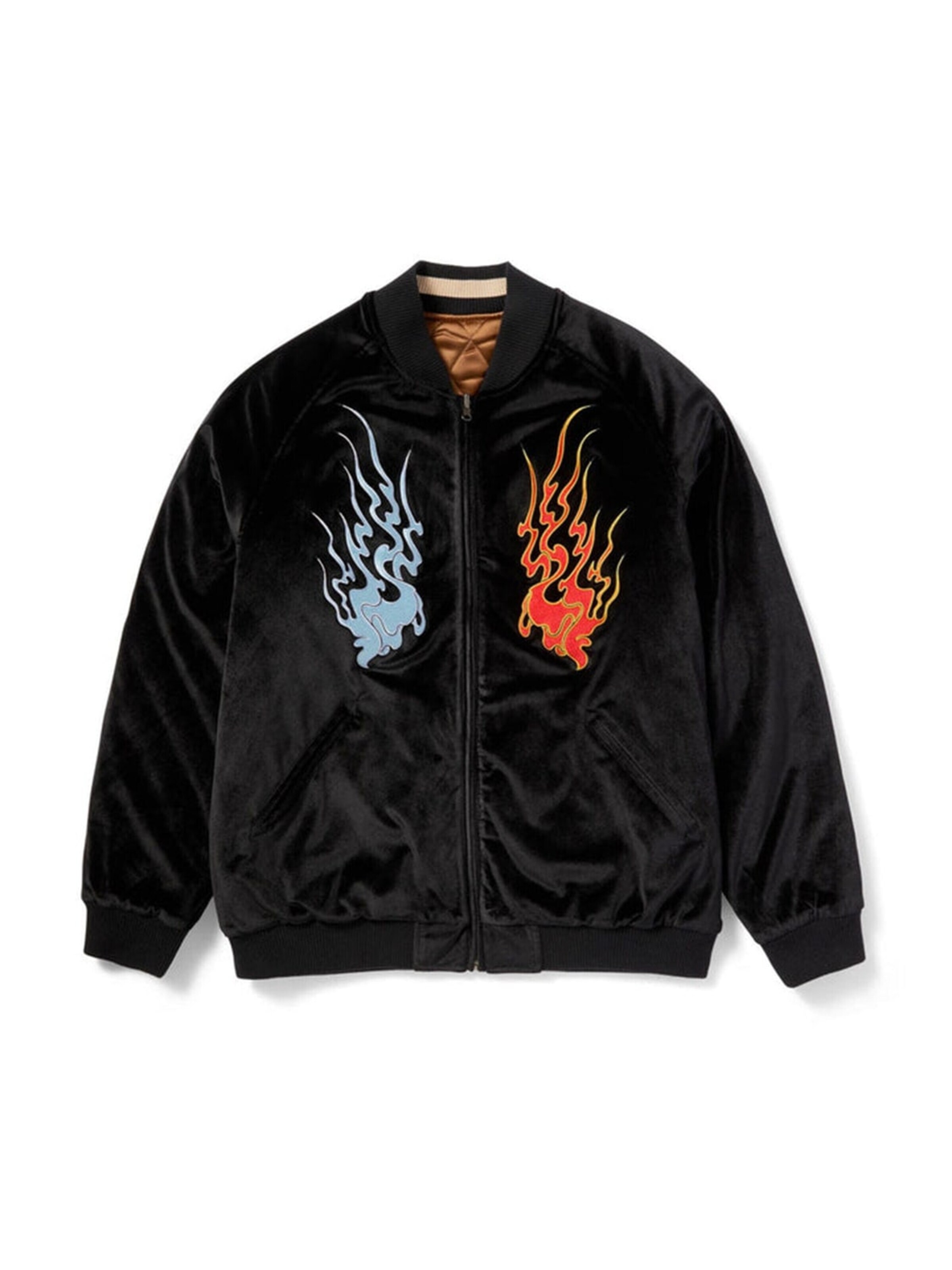 HUF Between-Season Jacket 'DESTRUCTIVE SKAJYAN JACKET BLACK' in Black: front